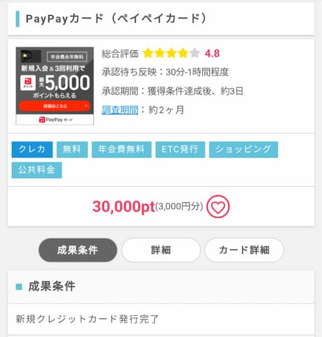 PayPayカード×ポイントインカム