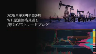 2025年第3四半期8週 WTI原油価格見通し/原油CFDトレードブログ