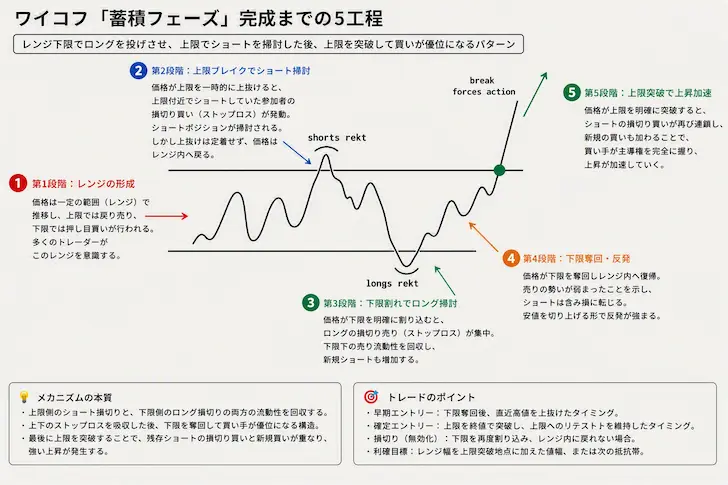 ワイコフの「蓄積フェーズ」
