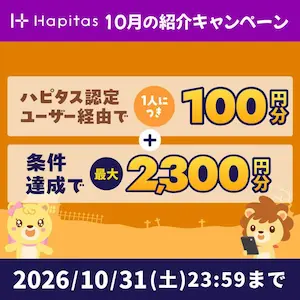 ハピタス紹介バナー